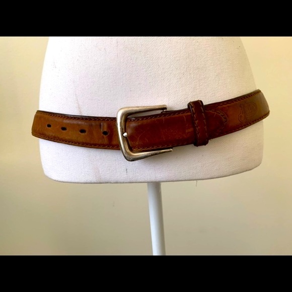 Justin Boots Other - Justin Boots Brown Leather Belt for Men
